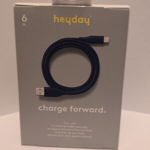 Heyday USB Cable - Dark Blue